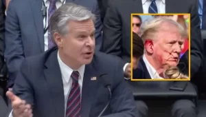 FBI Director Suggests Trump’s Ear Just Spontaneously Exploded