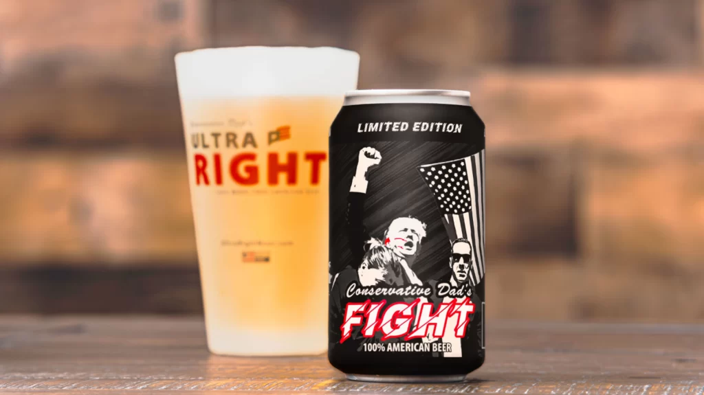 TRUMP FIST PUMP BEER: Ultra Right Beer unveils limited edition can featuring Trump’s ‘iconic fist pump’