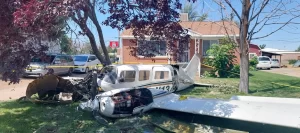 Small plane crashes on Utah family’s front lawn, dramatic video shows: ‘Thought a house had exploded’