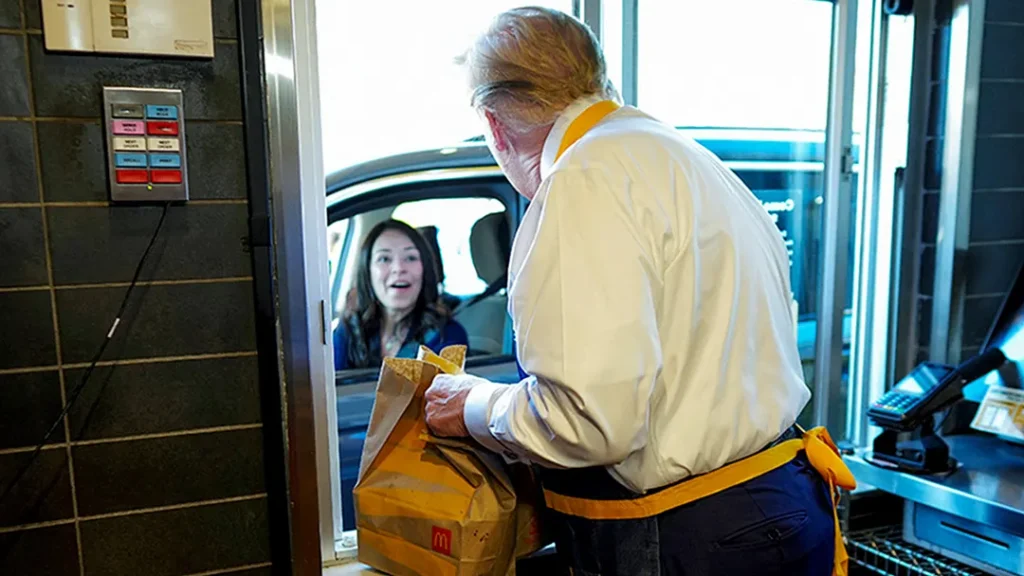 HAPPY MEAL: Woman served by Trump at McDonald’s drive-thru reveals details behind viral exchange with former president