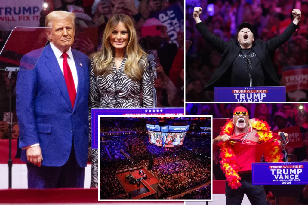 HISTORIC RALLY: Trump makes bold final pitch to voters with powerhouse guests at Madison Square Garden