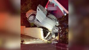 Investigation underway after vehicle crashes into Waipahu home