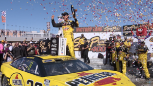 Joey Logano wins South Point 400 at Las Vegas Motor Speedway