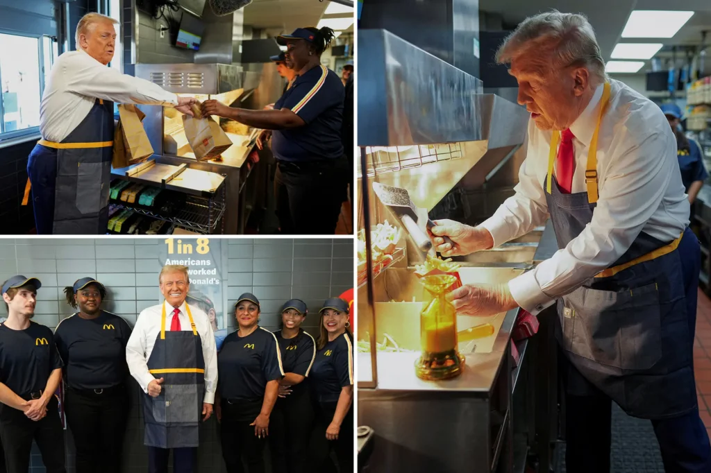 The Press Can’t Handle Trump’s Brilliant Display Of Retail Politics At McDonald’s Drive-Through