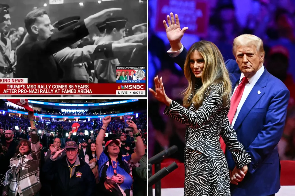 ‘INCITEMENT’: ‘Shameful’ MSNBC blasted for splicing Nazi rally clips into coverage of Trump’s MSG rally