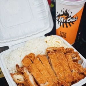 FOOD 2GO: Oh My Grill in Pearl City with chicken katsu, garlic shrimp spaghetti and more