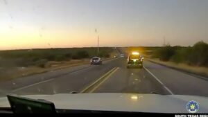 INVASION USA — WILD VIDEO: Salvadoran Suspect Smuggling Fellow Illegals Nearly Collides Head-On With Motorists in Texas