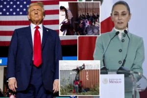 ‘VERY PRODUCTIVE!’: Trump says Mexico’s president has ‘agreed to stop’ migrants crossing into US through her country