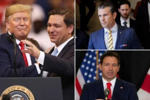 REPORT: Trump considers replacing Pete Hegseth with Ron DeSantis as defense secretary pick