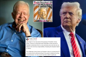 Trump reacts to Jimmy Carter’s death with heartfelt statement: ‘We all owe him a debt of gratitude’ 